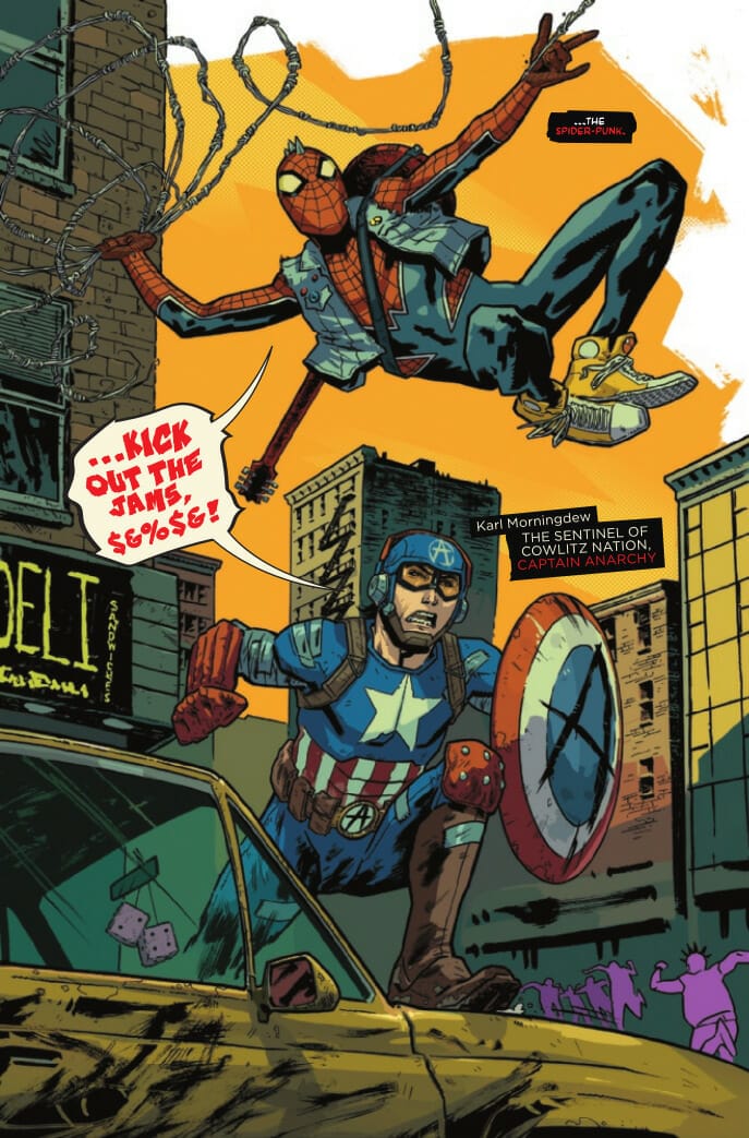 Spider-Punk #1 Review The Nerdy Basement