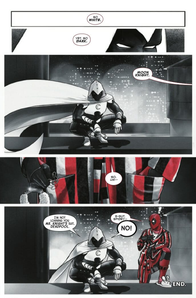 Moon Knight: Black, White, and Blood #1 Review The Nerdy Basement