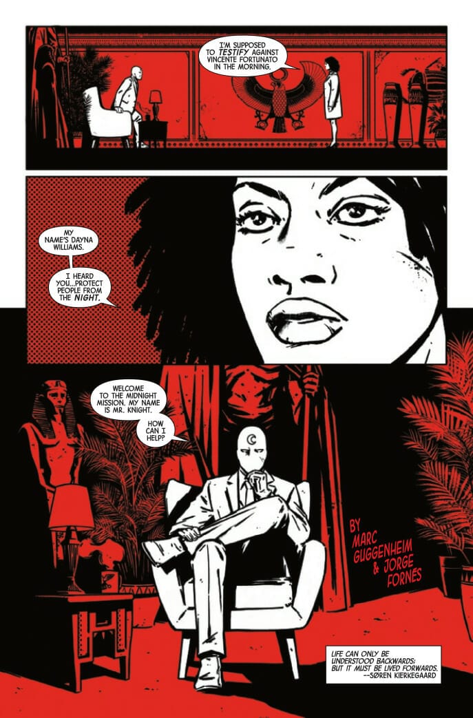 Moon Knight: Black, White, and Blood #1 Review The Nerdy Basement