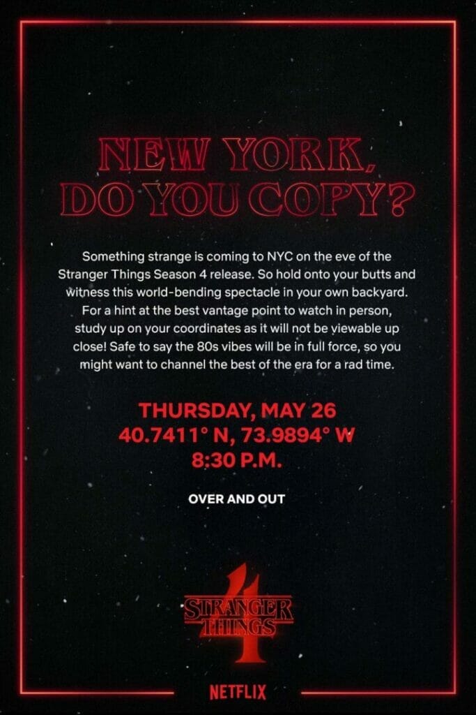 Stranger Things 4 NYC Fan Event The Nerdy Basement
