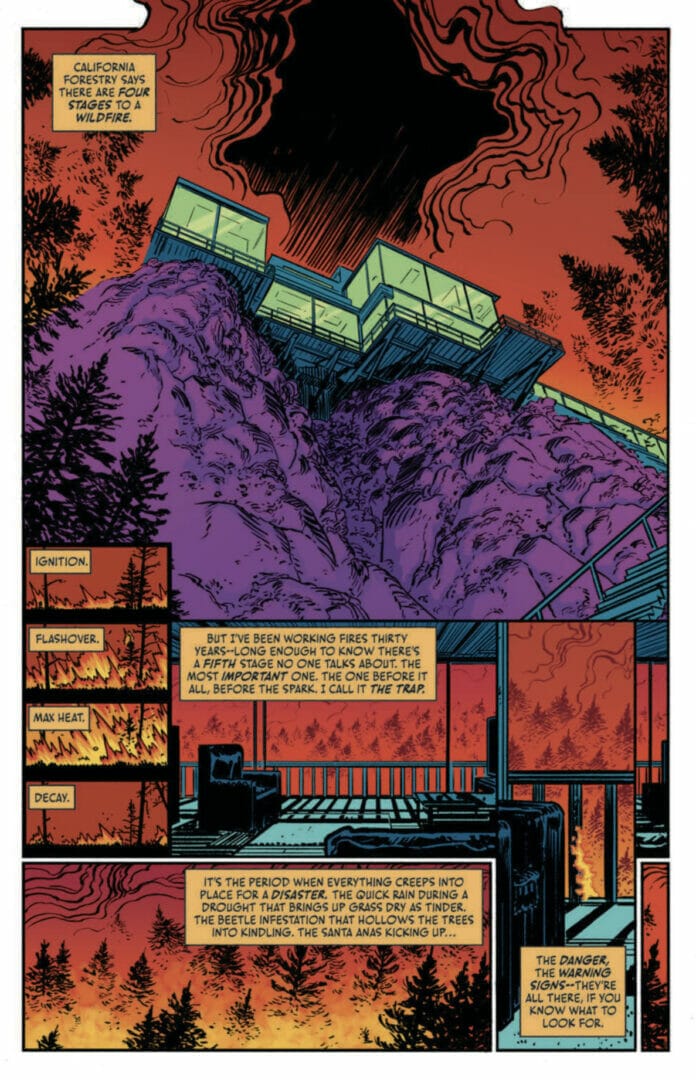 Dark Spaces: Wildfire #1 Preview Scott Snyder IDW Publishing The Nerdy Basement