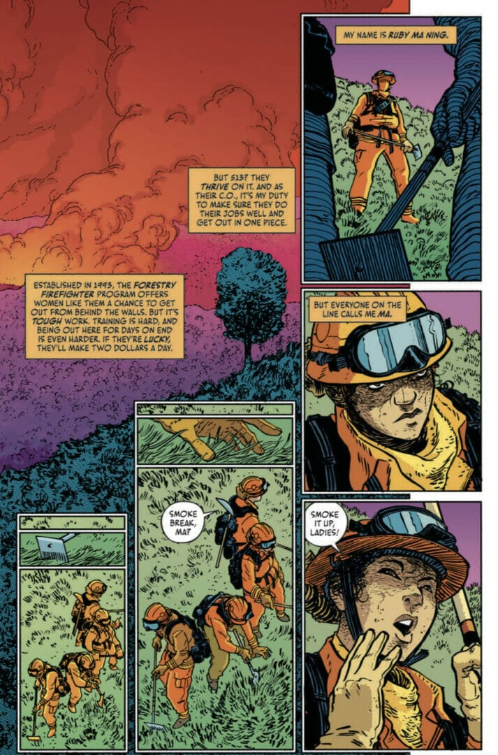 Dark Spaces: Wildfire #1 Preview Scott Snyder IDW Publishing The Nerdy Basement