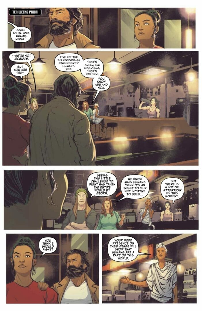 Metal Society #3 Preview The Nerdy Basement