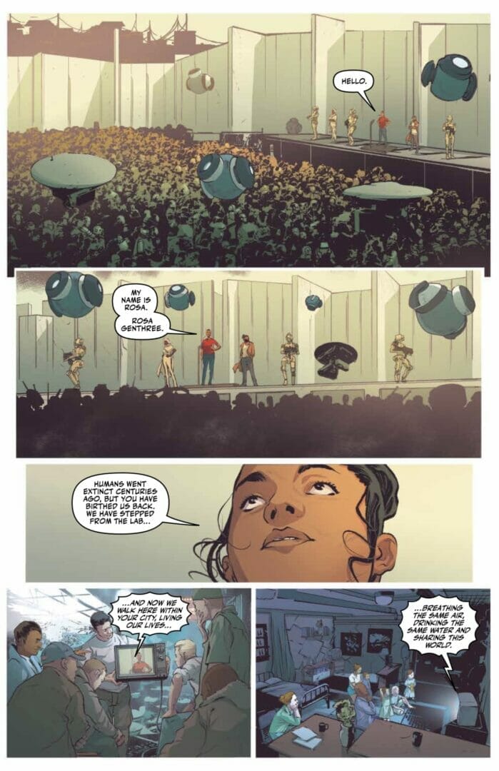 Metal Society #3 Preview The Nerdy Basement