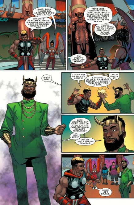 What If Miles Morales Became Thor #1 Review The Nerdy Basement