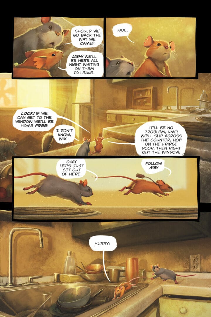 Scurry First Look Skybound Comet The Nerdy Basement