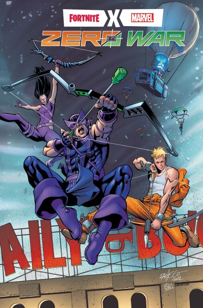 Fortnite x Marvel: Zero War #3 Covers The Nerdy Basement