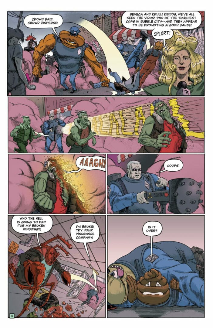 Ahoy Comics Justice Warriors #2 Preview The Nerdy Basement