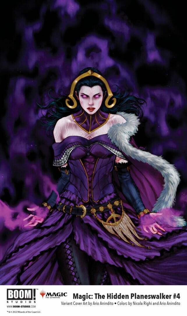 Magic: The Hidden Planeswalker #4 Cover Reveal The Nerdy Basement