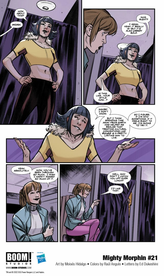 Mighty Morphin #21 Preview The Nerdy Basement