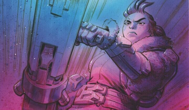 Overwatch: New Blood #4 Variant Cover Reveal Nerdy Basement Exclusive