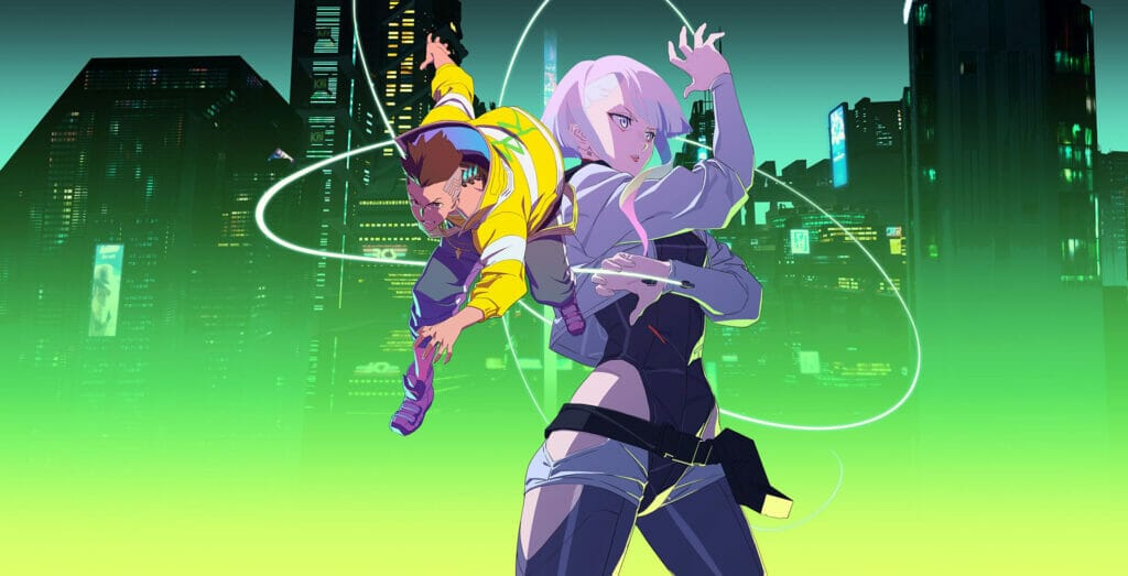 TRIGGER Cyberpunk Edgerunners Anime NYC 2022 The Nerdy Basement