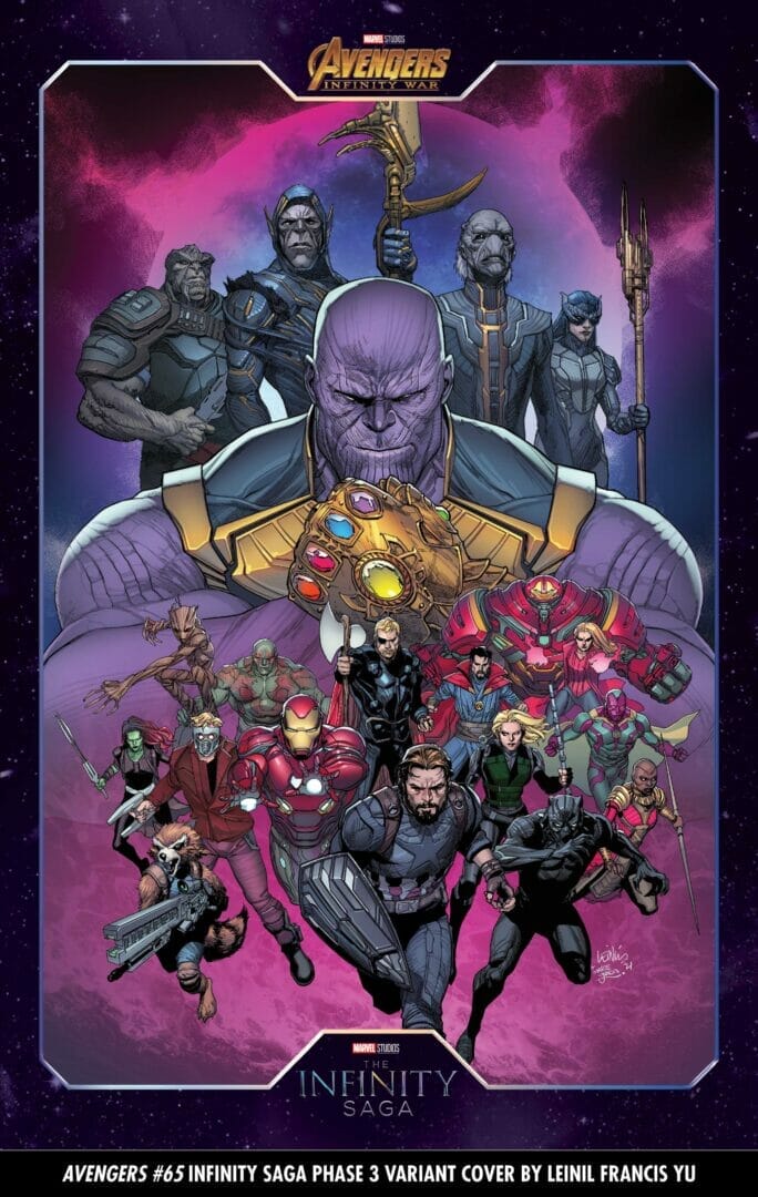 Marvel Comics Phase 3 Infinity Saga Variant Covers The Nerdy Basement