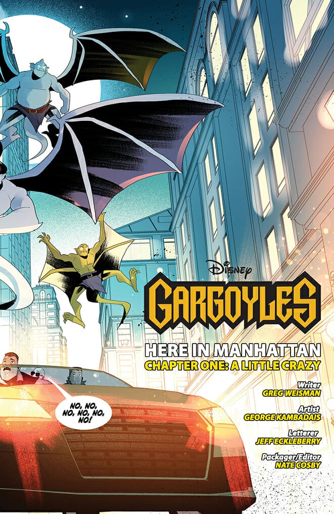 Dynamite Entertainment Gargoyles #1 Preview The Nerdy Basement
