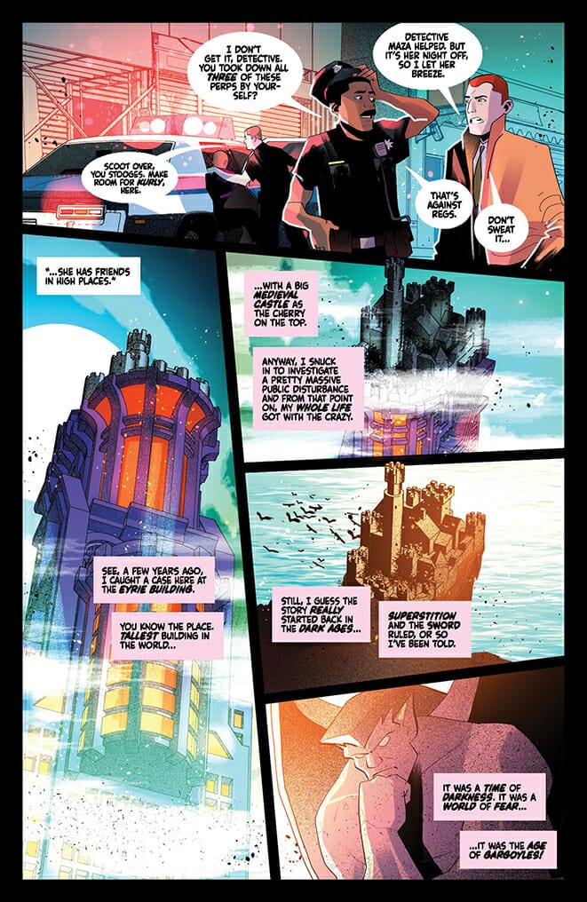 Dynamite Entertainment Gargoyles #1 Preview The Nerdy Basement