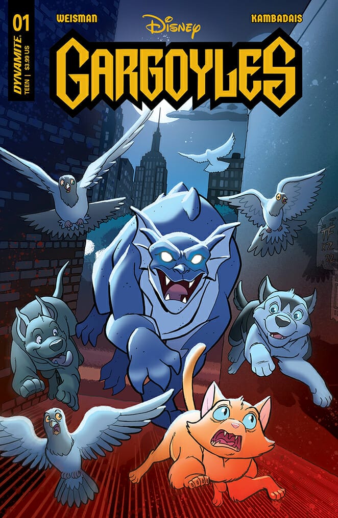 Dynamite Entertainment Gargoyles #1 Preview The Nerdy Basement
