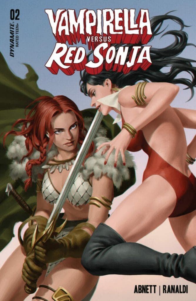 Dynamite Entertainment Vampirella vs. Red Sonja #2 Preview The Nerdy Basement