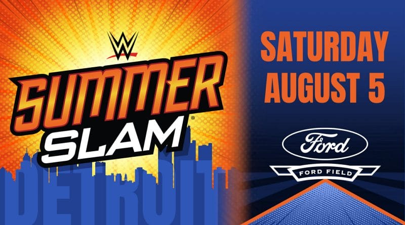 WWE Summerslam 2023 in Detroit's Ford Field The Nerdy Basement
