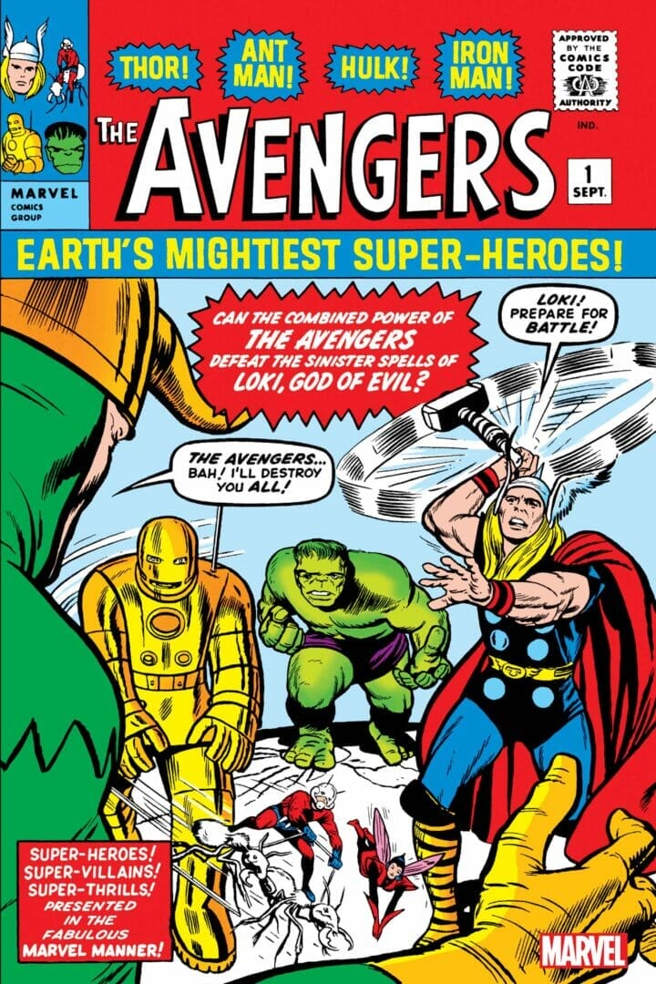 Marvel Comics Avengers #1 Facsimile Edition The Nerdy Basement