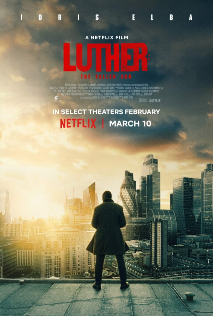 Netflix - Luther: Fallen Sun Poster The Nerdy Basement