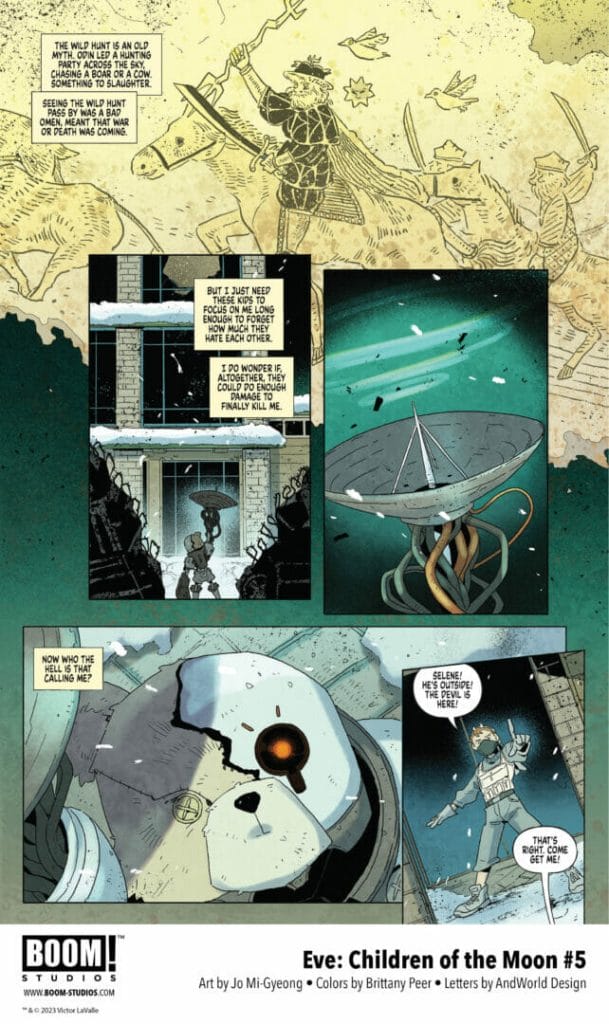 Eve: Children of the Moon #5 First Look Boom! Studios The Nerdy Basement