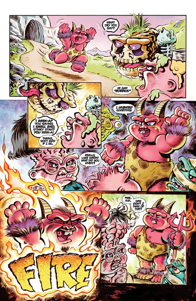 Madballs vs Garbage Pail Kids: Time Again, Slime Again #1 Preview Dynamite Entertainment The Nerdy Basement