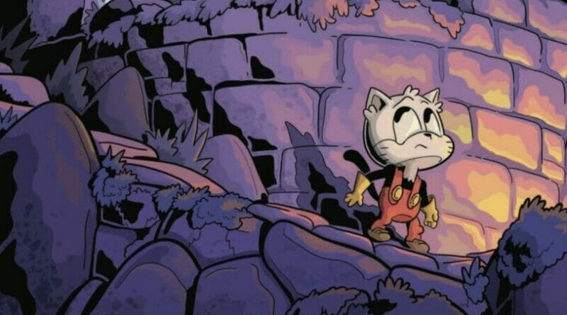 Skull Cat and the Curious Castle Top Shelf Productions The Nerdy Basement