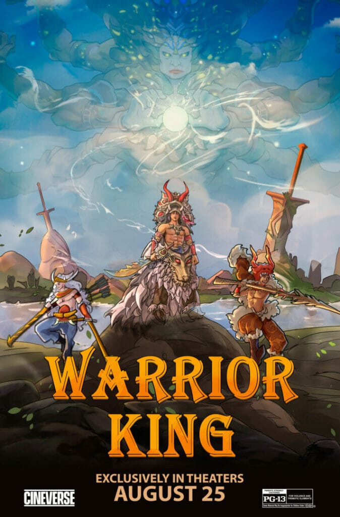 Warrior King Poster The Nerdy Basement