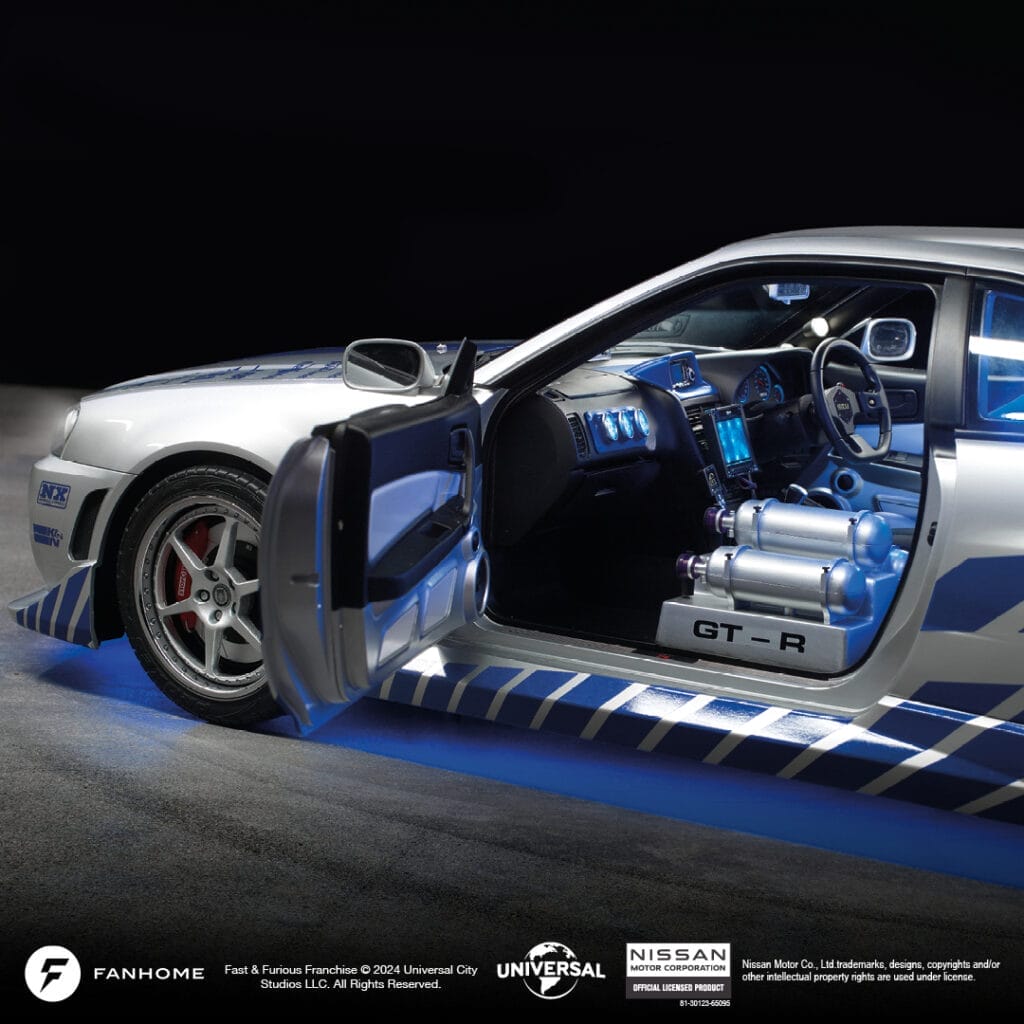 Fanhome Unveils '2 Fast 2 Furious' Nissan Skyline GT-R Replica Model Kit
